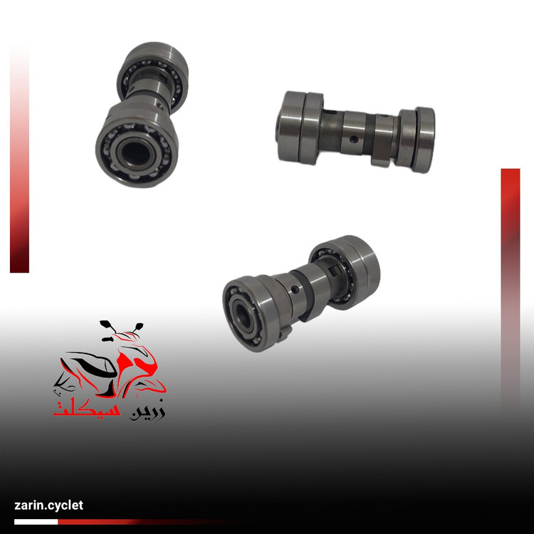 میل (سوپاپ) بادامک طرح ویو ضامن دار (3 سوراخ)(درجه یک)