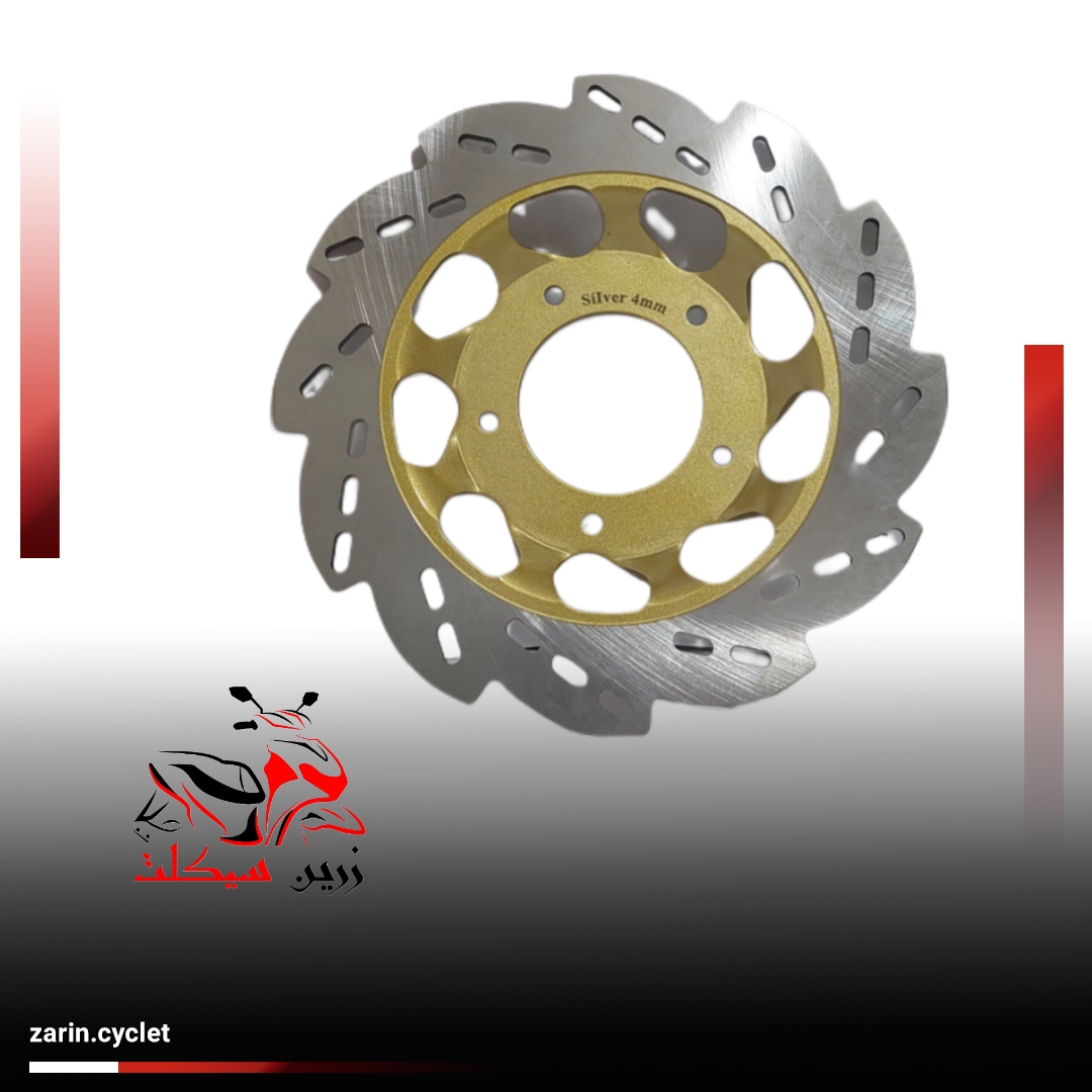 صفحه دیسک جلو هندا طلایی (پنج پیچ)