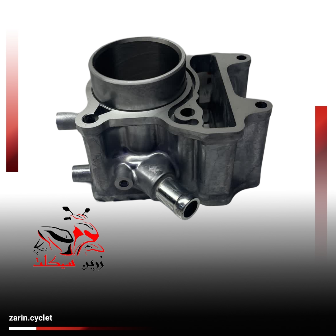 سیلندر و پیستون طرح کلیک رادیادت دار