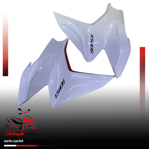 فلاپ بغل چراغ کویر s2 نیوفیس ( سفید براق ) ( جفت )