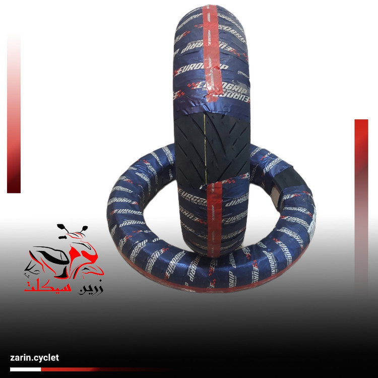 لاستیک موتورسیکلت یوروگریپ سایز 120/70/14 ( 2025)